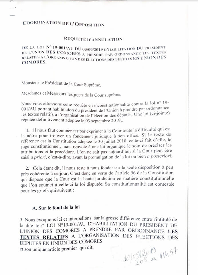 image Adoption de la loi d’habilitation / L’opposition contrattaque